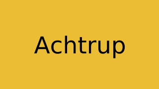 Achtrup Thumbnail