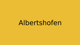 Albertshofen Thumbnail