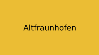 Altfraunhofen Thumbnail