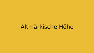 Altmärkische Höhe Thumbnail