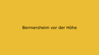 Bermersheim vor der Höhe Thumbnail