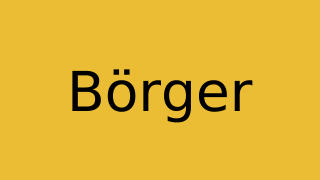 Börger Thumbnail