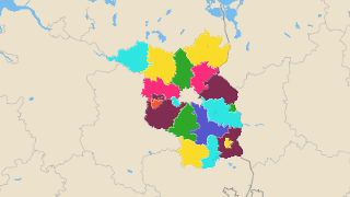 Landkreise und Kreisfreien Städte in Brandenburg Thumbnail