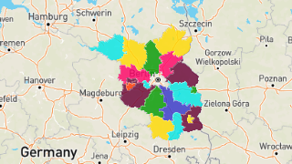 Landkreise und Kreisfreie Städte in Brandenburg Thumbnail