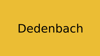 Dedenbach Thumbnail