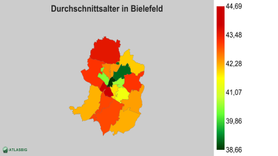 Durchschnittsalter in Bielefeld nach Postleitzahl Thumbnail