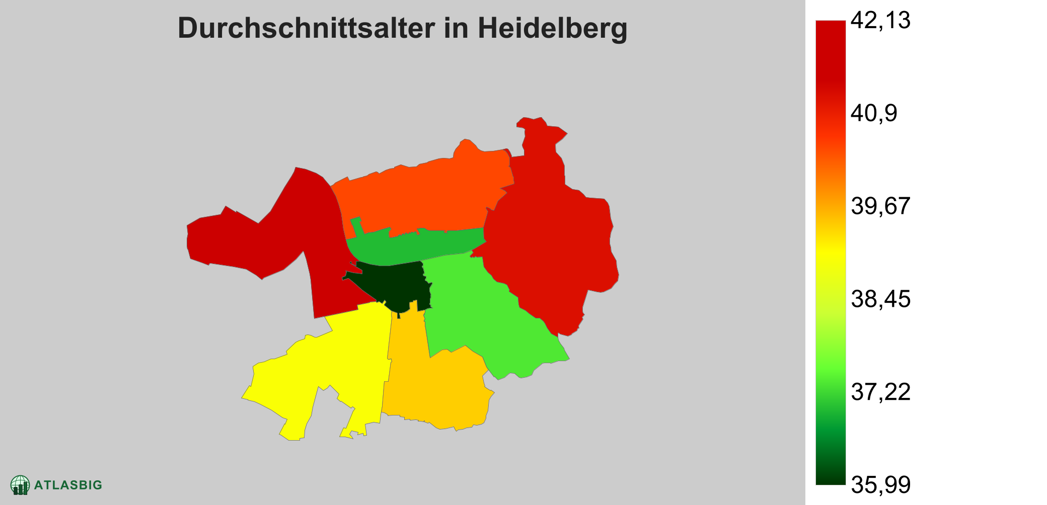 Durchschnittsalter in Heidelberg: Wo die Stadt am jüngsten ist