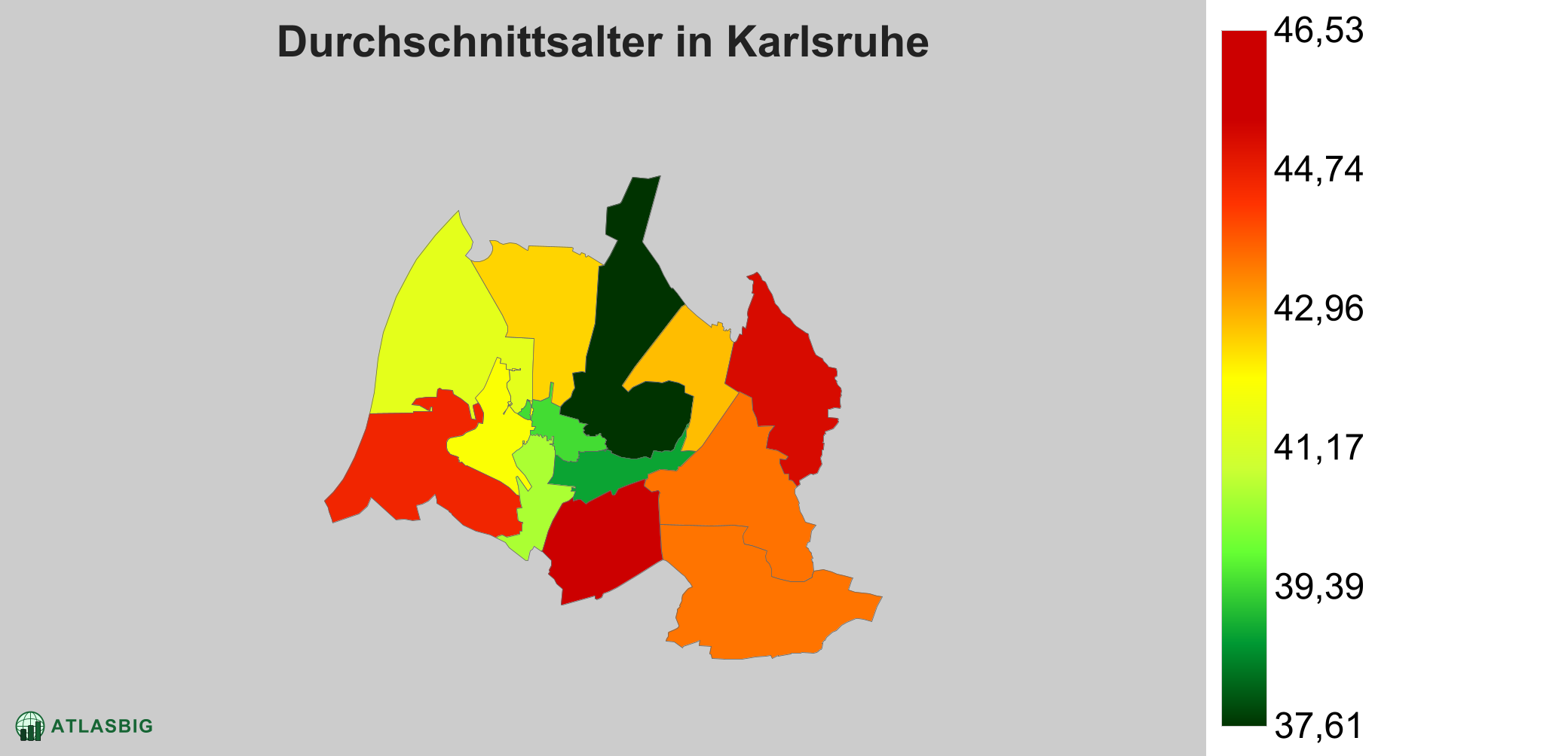 Durchschnittsalter in Karlsruhe: Wo die Stadt am jüngsten ist