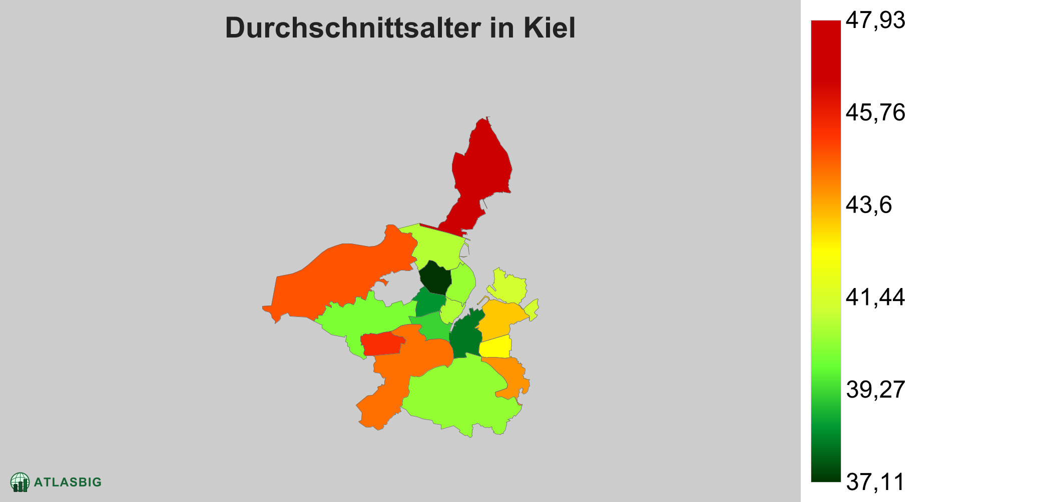 Durchschnittsalter in Kiel: Wo die Stadt am jüngsten ist