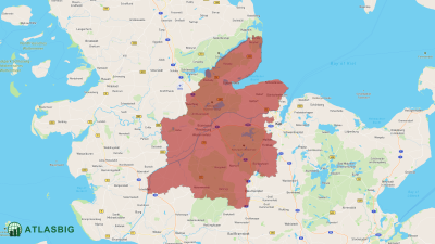 Karte: Kreis Rendsburg-Eckernförde Thumbnail
