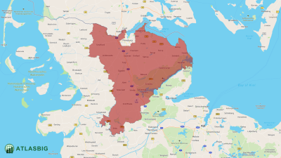 Karte: Kreis Schleswig-Flensburg Thumbnail