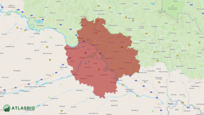 Karte: Landkreis Deggendorf Thumbnail