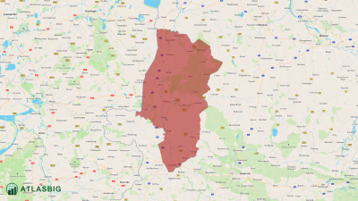 Karte: Landkreis Emsland Thumbnail