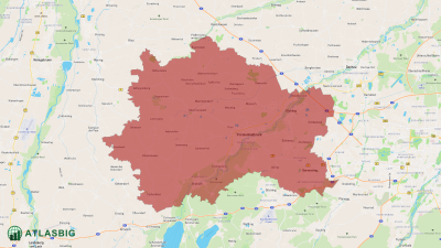 Karte: Landkreis Fürstenfeldbruck Thumbnail