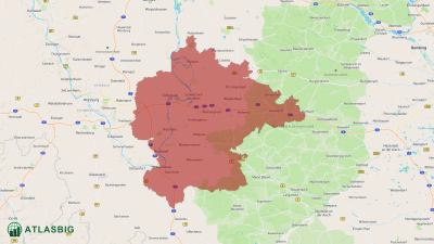 Karte: Landkreis Kitzingen Thumbnail