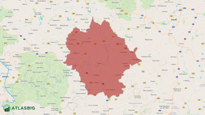 Karte: Landkreis Limburg-Weilburg Thumbnail