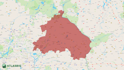 Karte: Landkreis Märkisch-Oderland Thumbnail