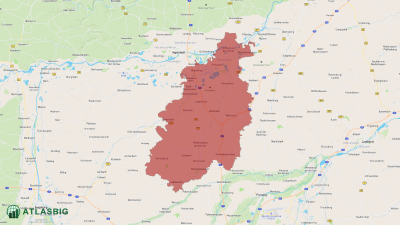 Karte: Landkreis Pfaffenhofen a.d.Ilm Thumbnail