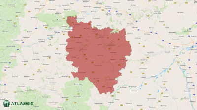 Karte: Landkreis Reutlingen Thumbnail