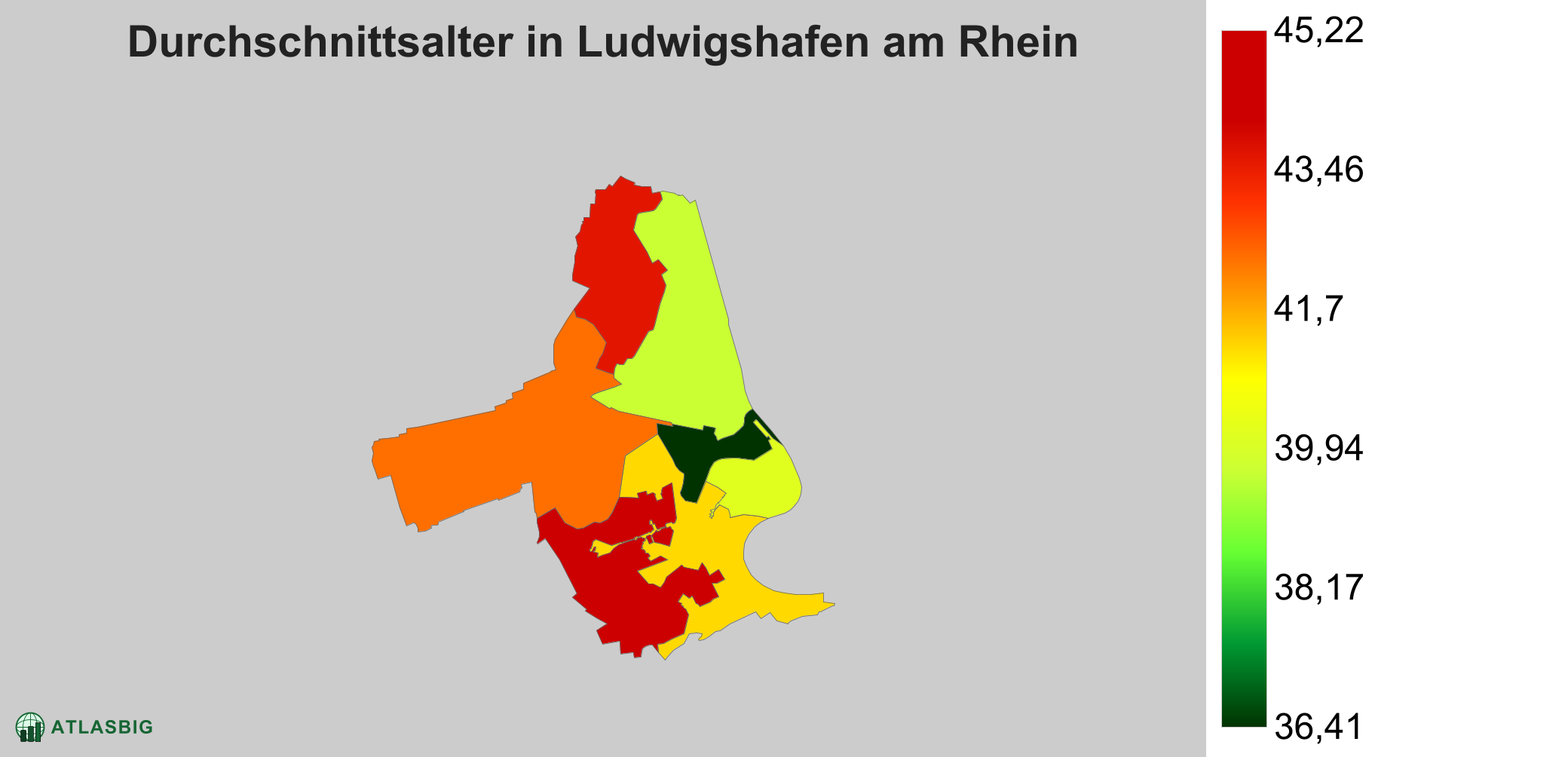 Durchschnittsalter in Ludwigshafen am Rhein: Wo die Stadt am jüngsten ist