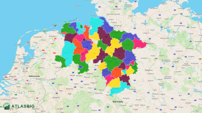 Landkreise in Niedersachsen: Karte & Liste Thumbnail