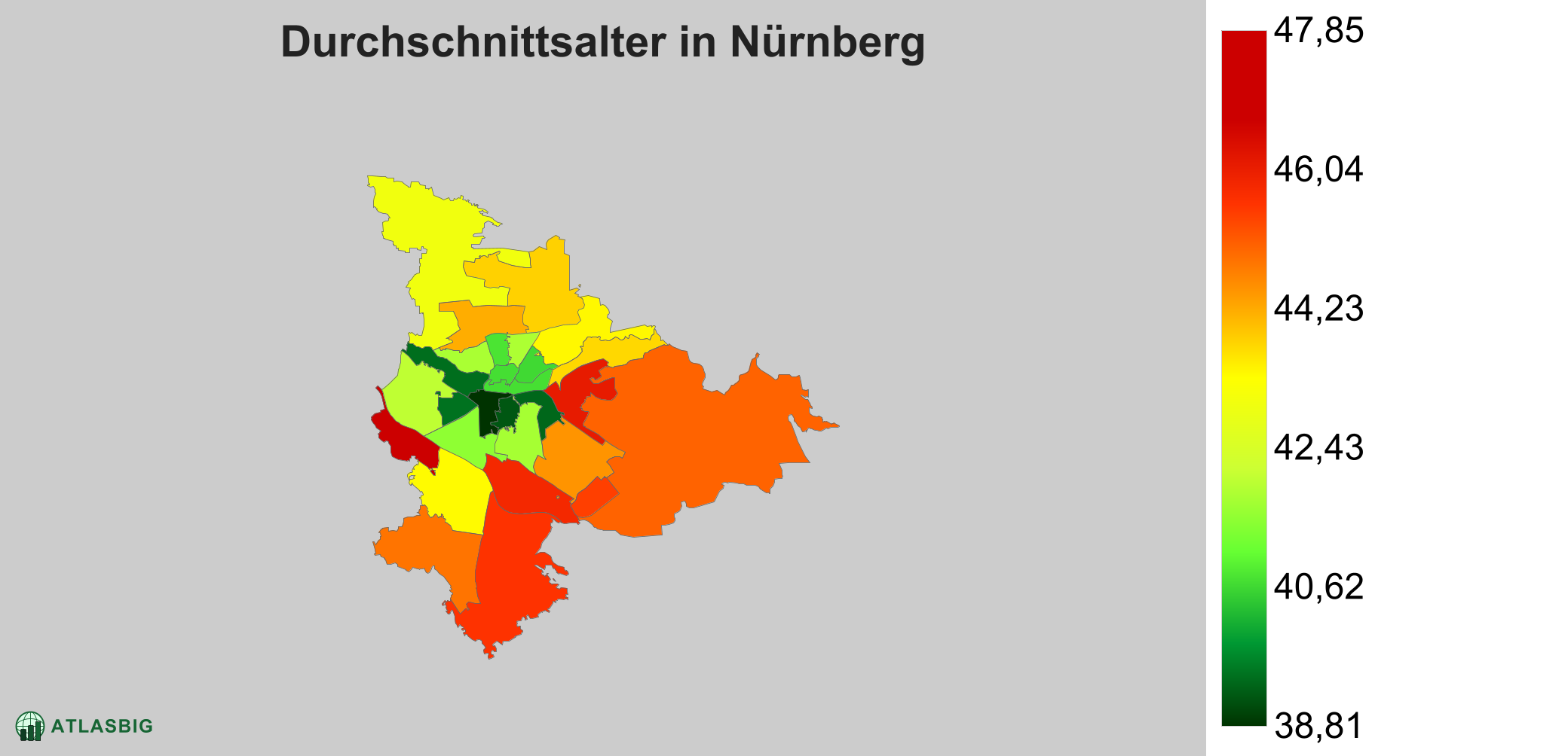 Durchschnittsalter in Nürnberg: Wo die Stadt am jüngsten ist