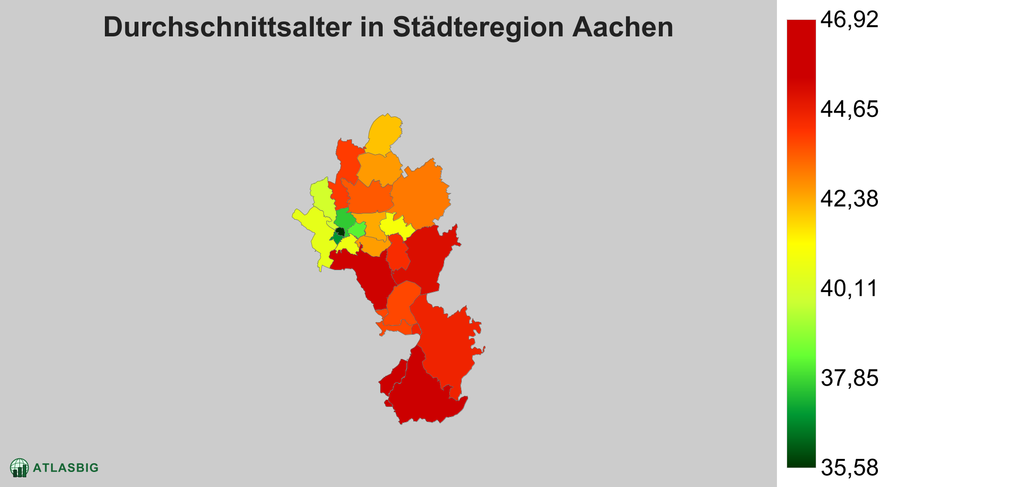 Durchschnittsalter in Städteregion Aachen: Wo die Stadt am jüngsten ist