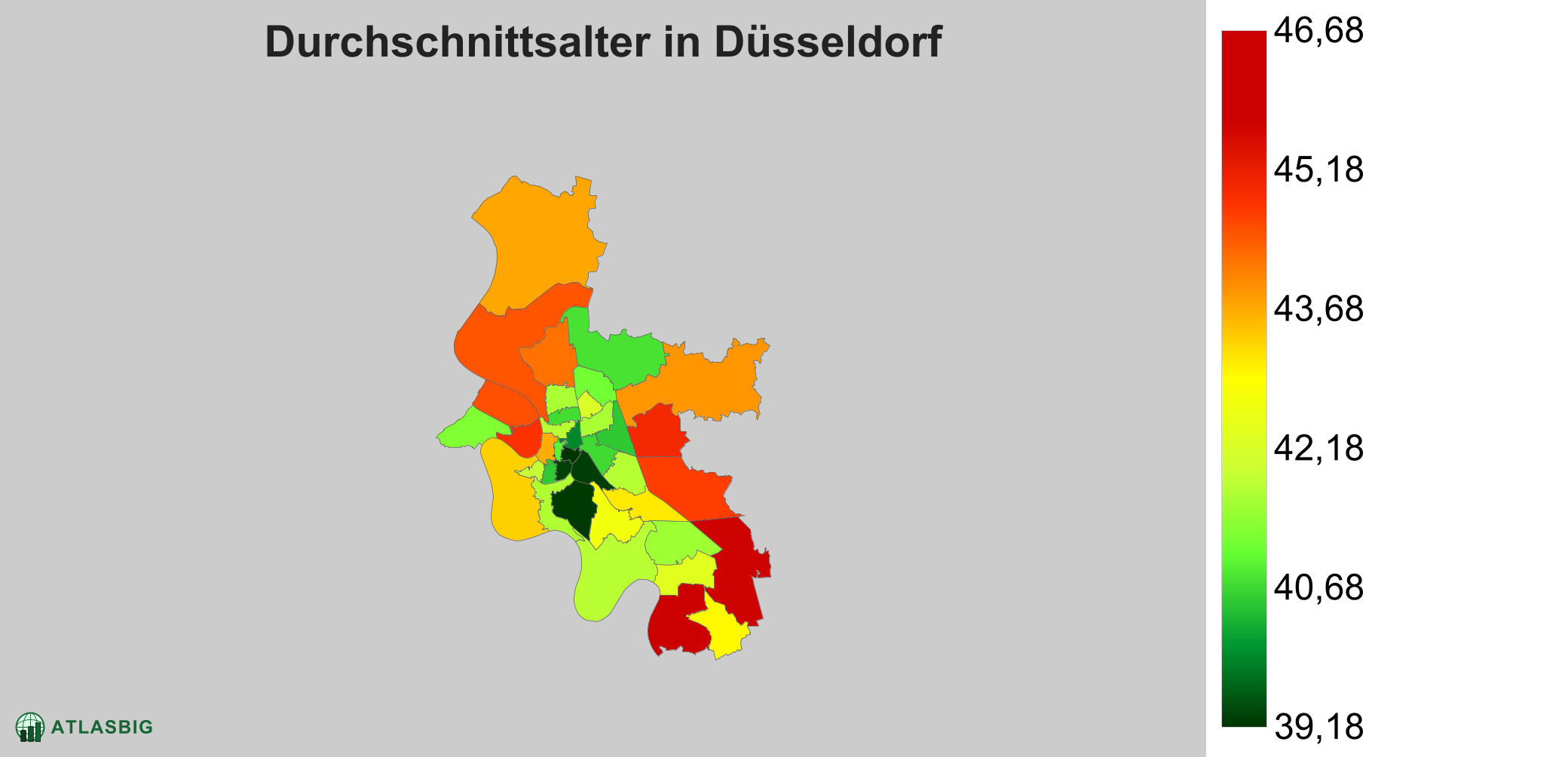 Durchschnittsalter in Düsseldorf: Wo die Stadt am jüngsten ist