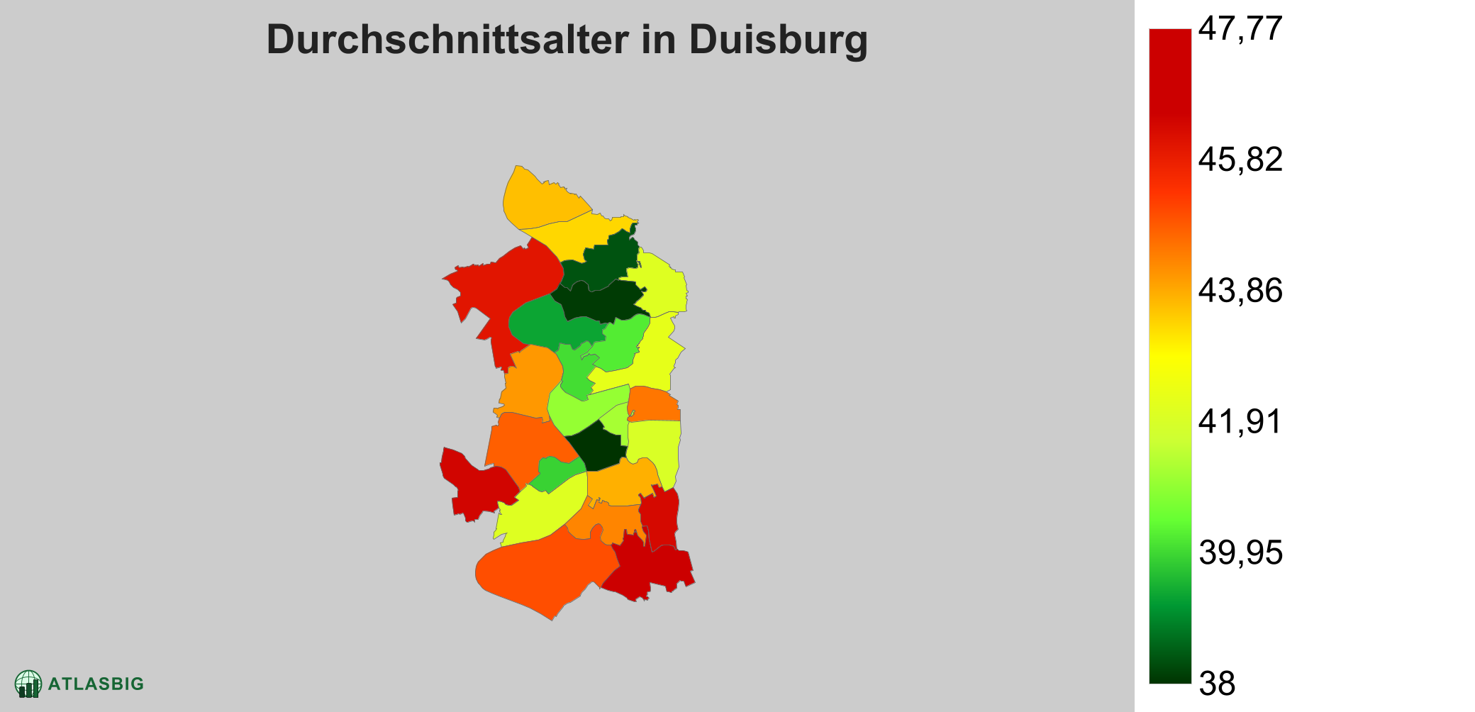Durchschnittsalter in Duisburg: Wo die Stadt am jüngsten ist