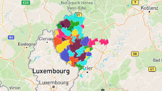 Postleitzahlen in Eifelkreis Bitburg-Prüm Thumbnail