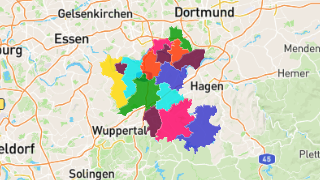 Postleitzahlen in Ennepe-Ruhr-Kreis Thumbnail
