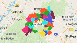 Postleitzahlen in Enzkreis Thumbnail