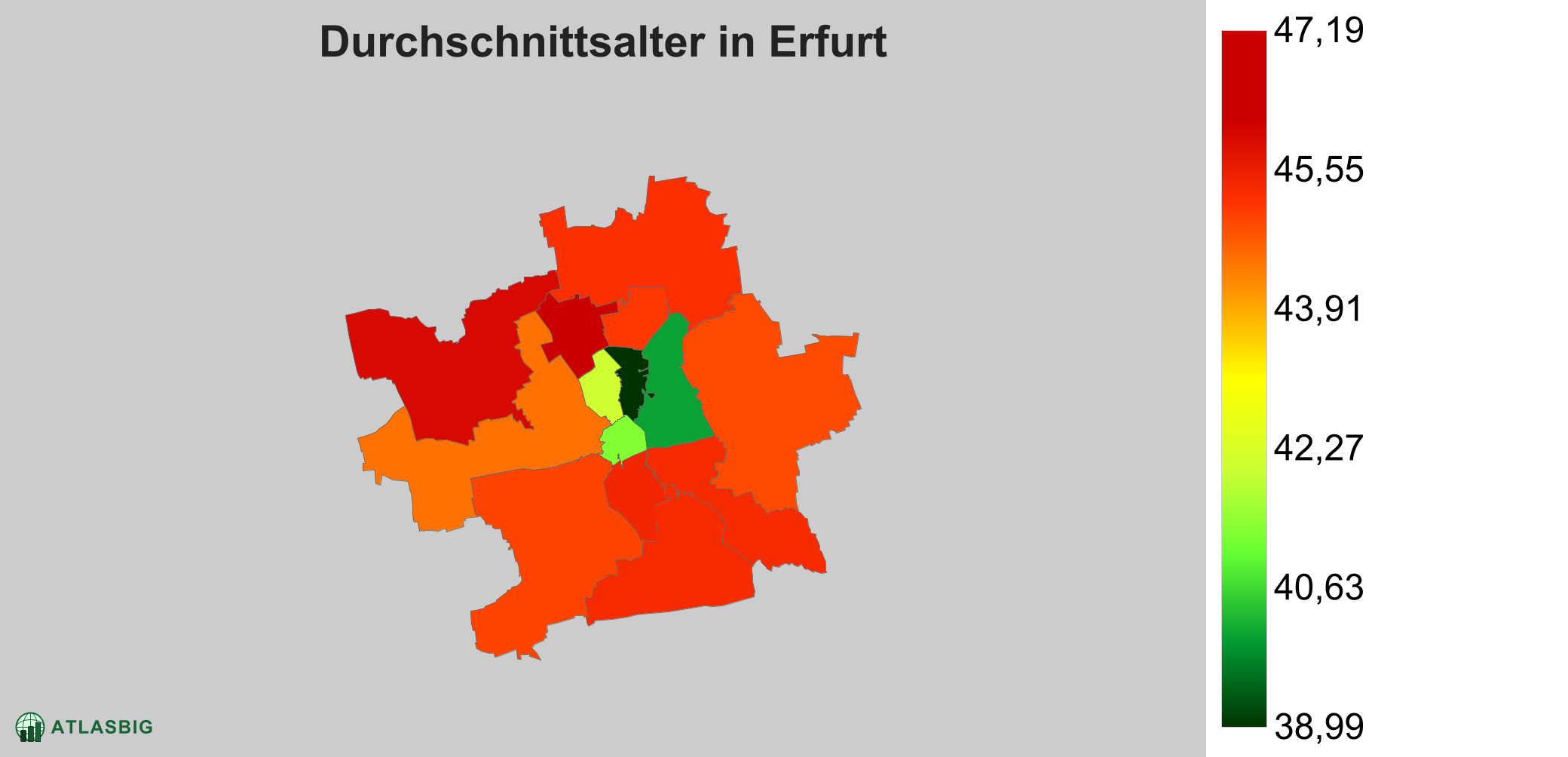 Durchschnittsalter in Erfurt: Wo die Stadt am jüngsten ist