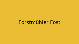 Forstmühler Fost Thumbnail