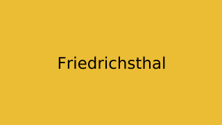 Friedrichsthal Thumbnail