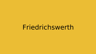 Friedrichswerth Thumbnail