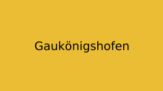 Gaukönigshofen Thumbnail