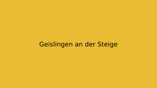 Geislingen an der Steige Thumbnail