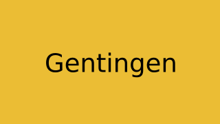Gentingen Thumbnail