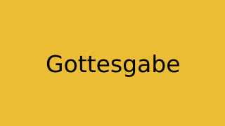 Gottesgabe Thumbnail