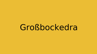 Großbockedra Thumbnail