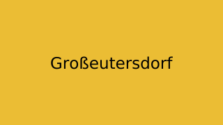 Großeutersdorf Thumbnail