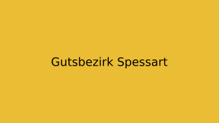 Gutsbezirk Spessart Thumbnail