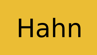 Hahn Thumbnail