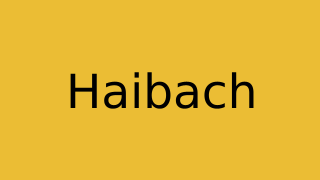 Haibach Thumbnail
