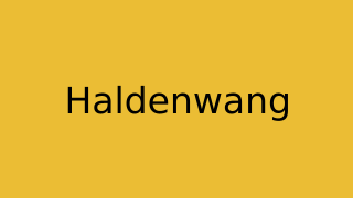 Haldenwang Thumbnail