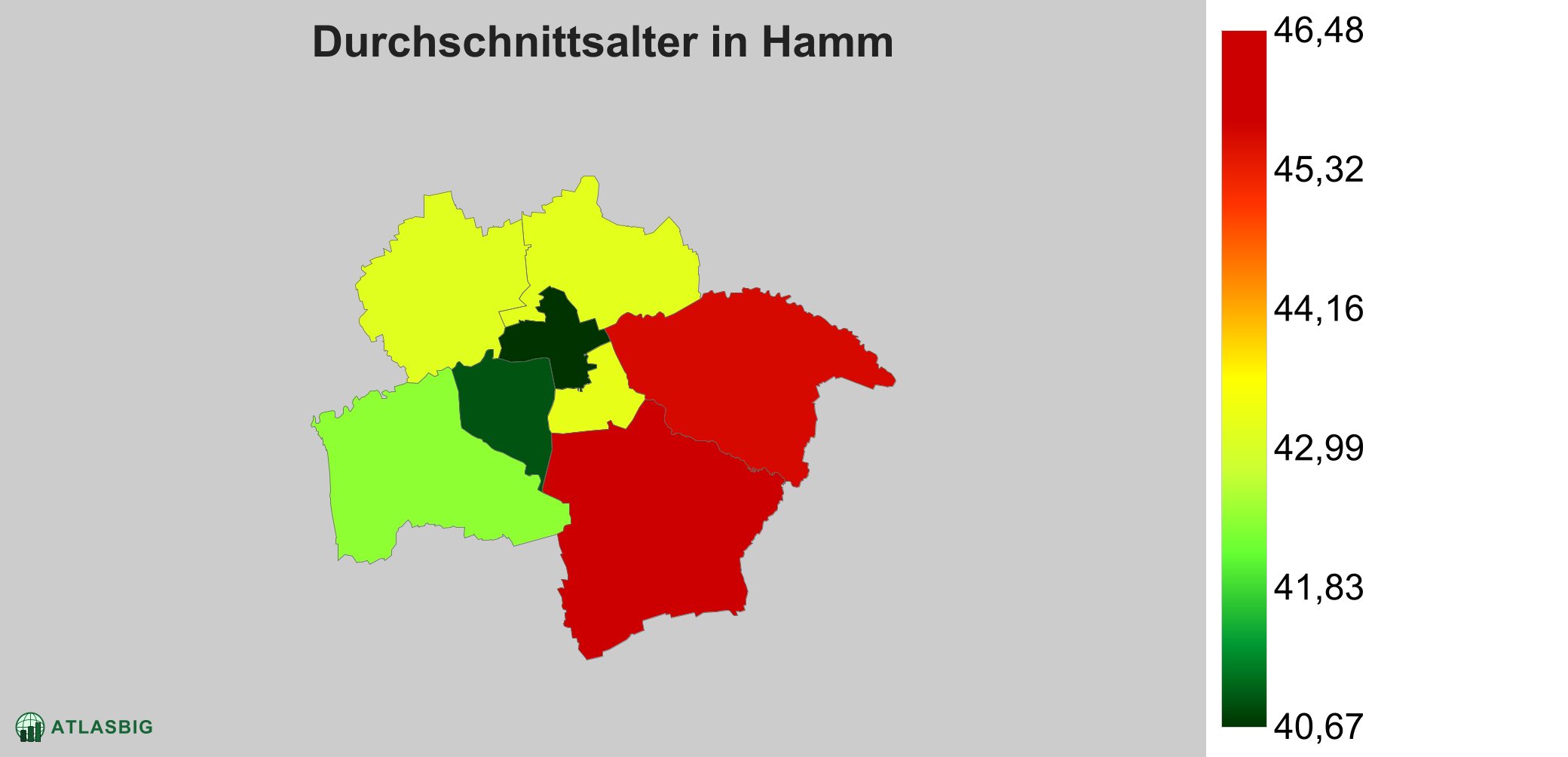 Durchschnittsalter in Hamm: Wo die Stadt am jüngsten ist