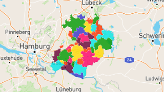 Postleitzahlen in Herzogtum Lauenburg Thumbnail