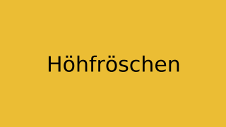 Höhfröschen Thumbnail
