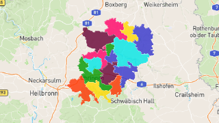 Postleitzahlen in Hohenlohekreis Thumbnail
